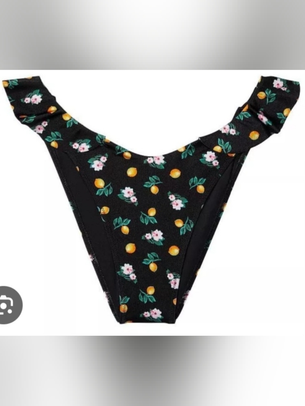 S M L XL XXL VS Swim Ruffle Brazilian Bikini Bottom Tropical Island Getaway